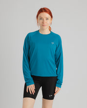 Tempo L/S Tee Women's - Deep Teal