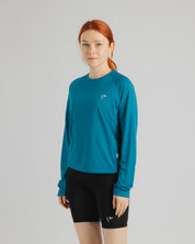 Tempo L/S Tee Women's - Deep Teal