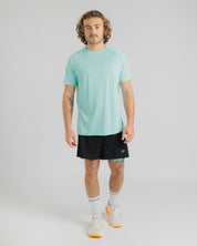 Tempo S/S Tee - Pale Aqua