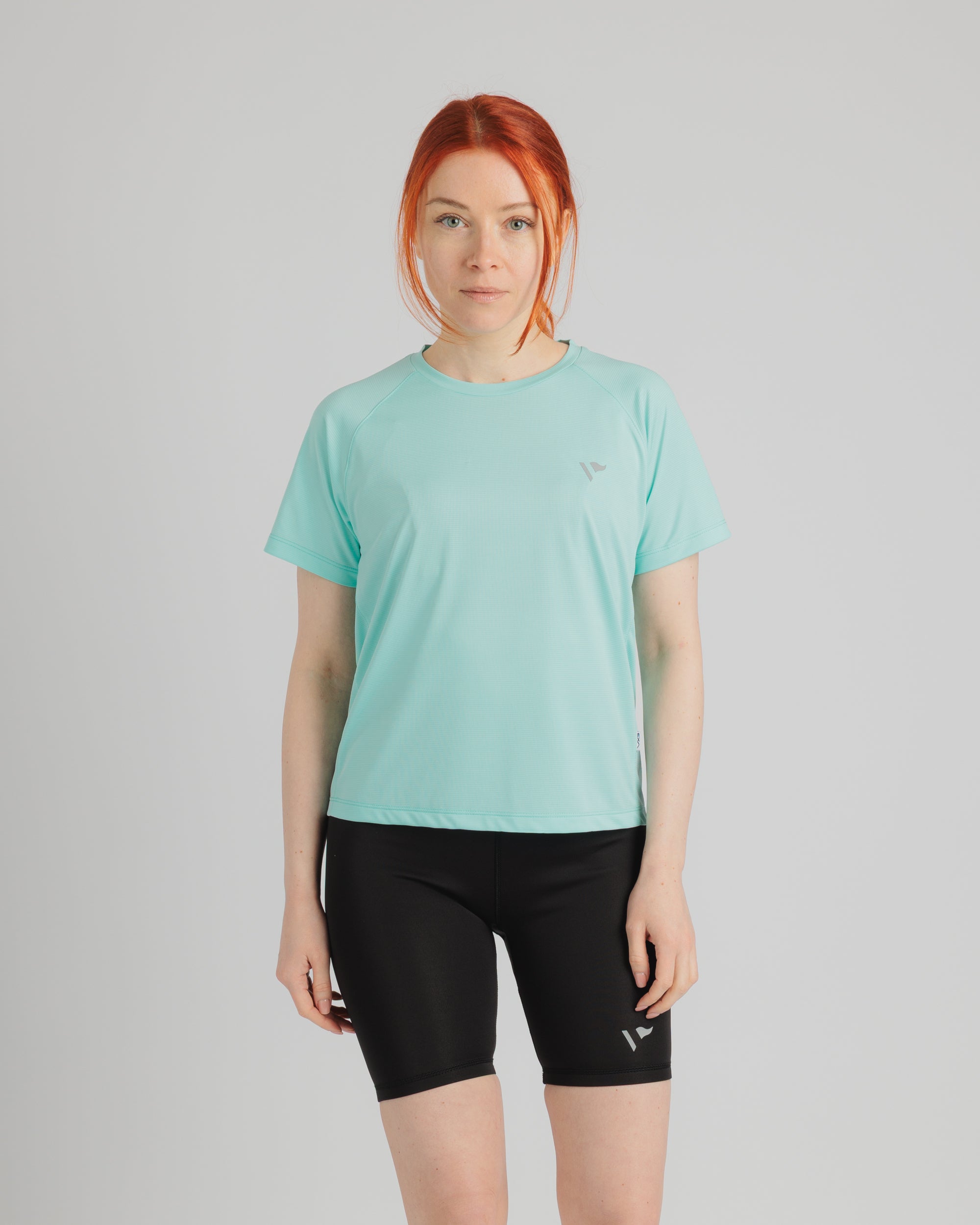 S Tee Women's - Pale Aqua