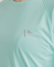 Tempo S/S Tee Women's - Pale Aqua
