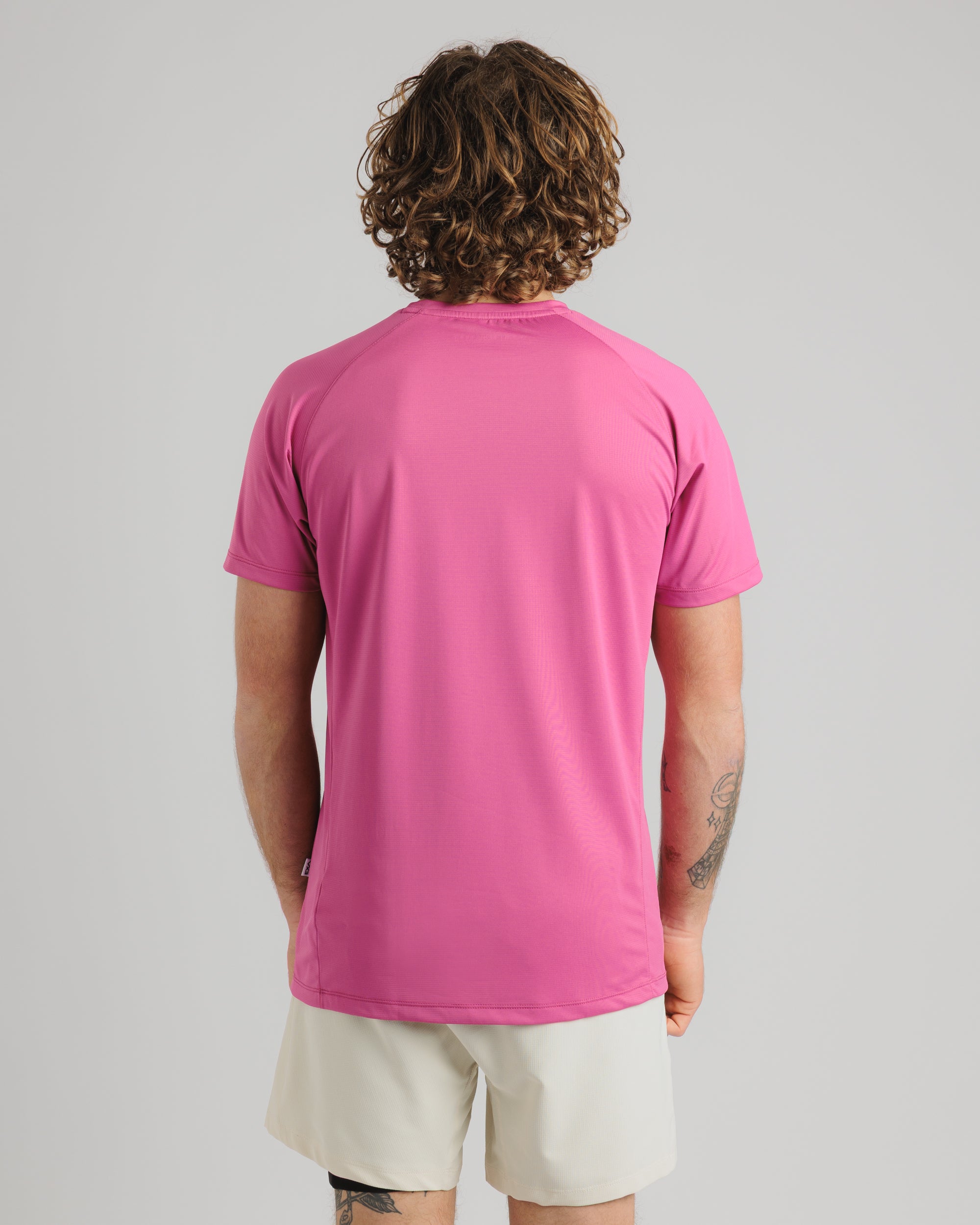 Tempo S/S Tee - Raspberry