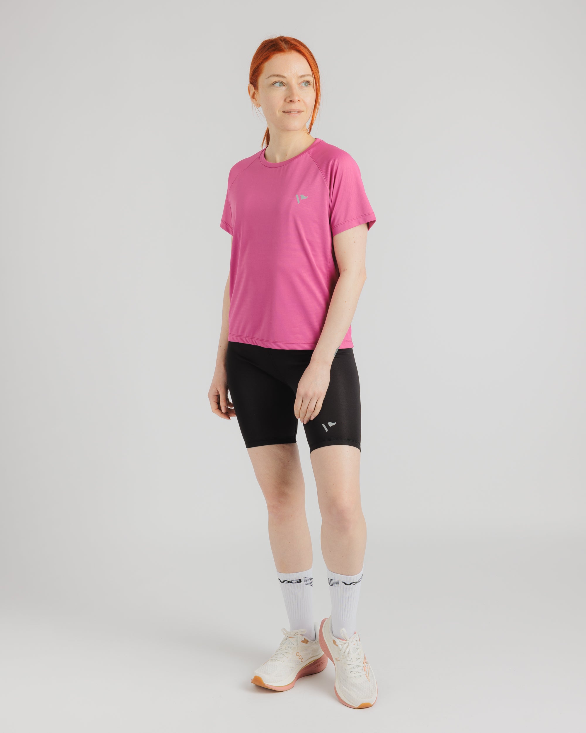 Tempo S/S Tee Women's - Raspberry
