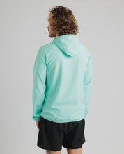 Running Jacket - Pale Aqua