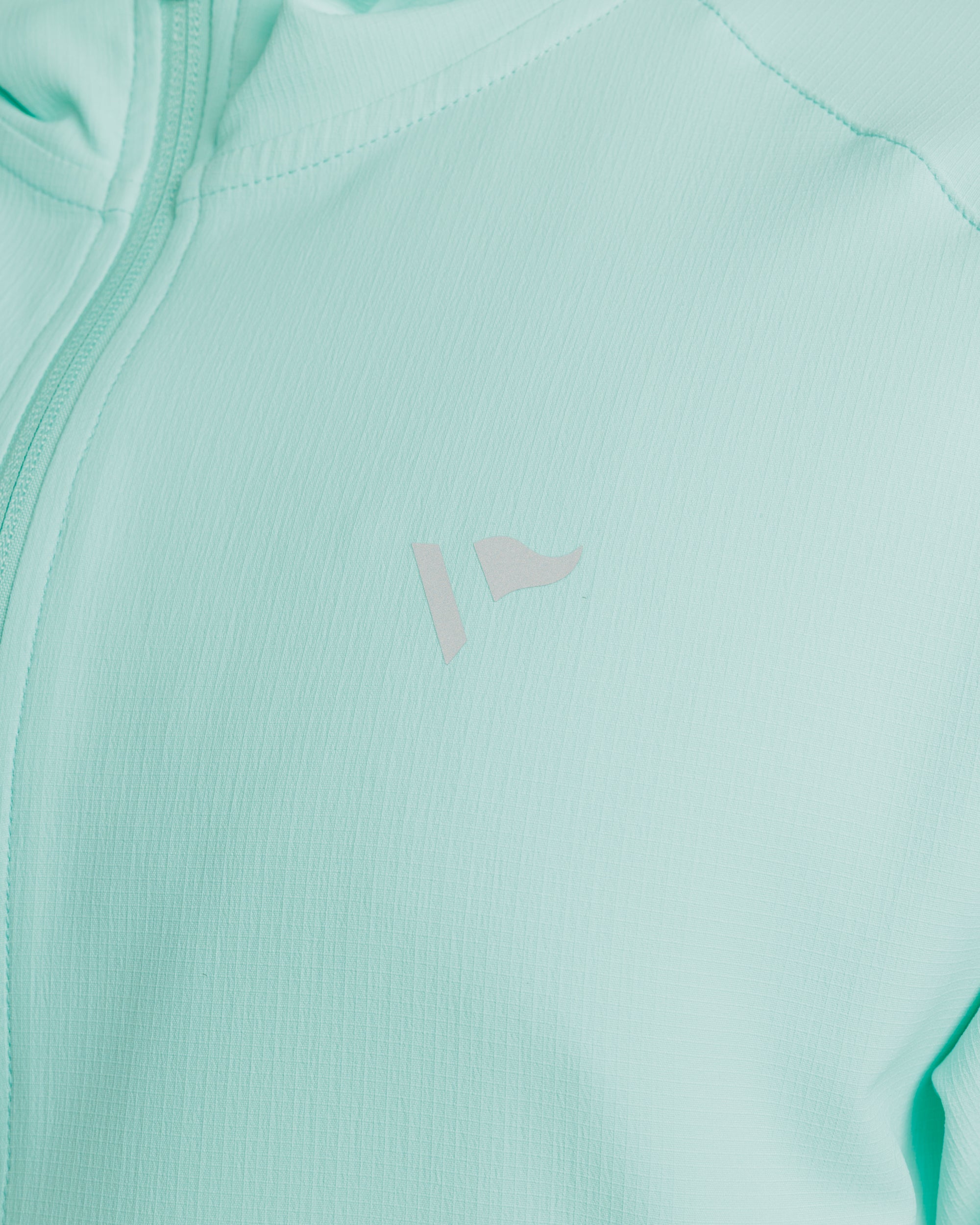 Running Jacket - Pale Aqua