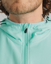 Running Jacket - Pale Aqua