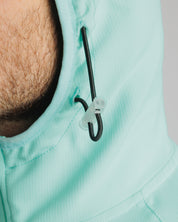 Running Jacket - Pale Aqua
