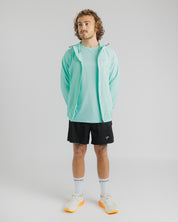 Running Jacket - Pale Aqua