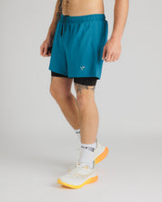 2-in-1 Short - Deep Teal
