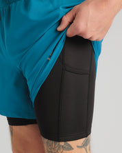 2-in-1 Short - Deep Teal