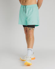 2-in-1 Short - Pale Aqua