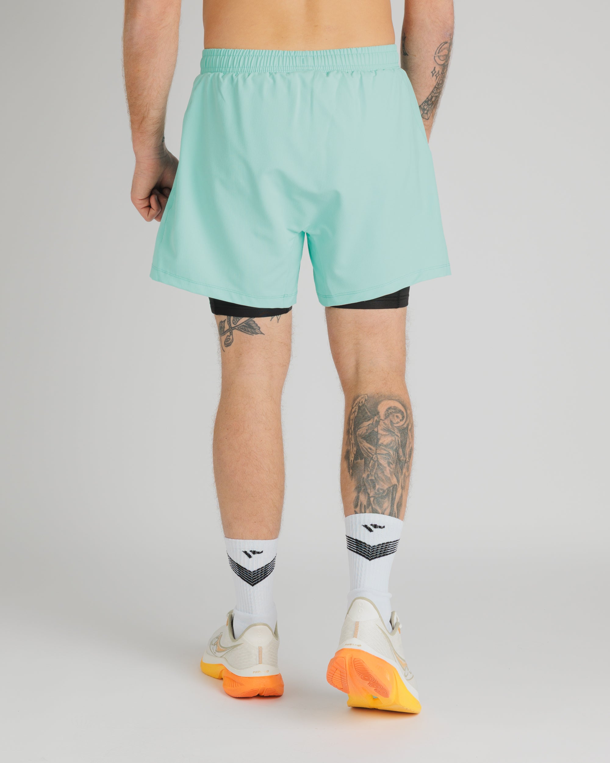 2-in-1 Short - Pale Aqua