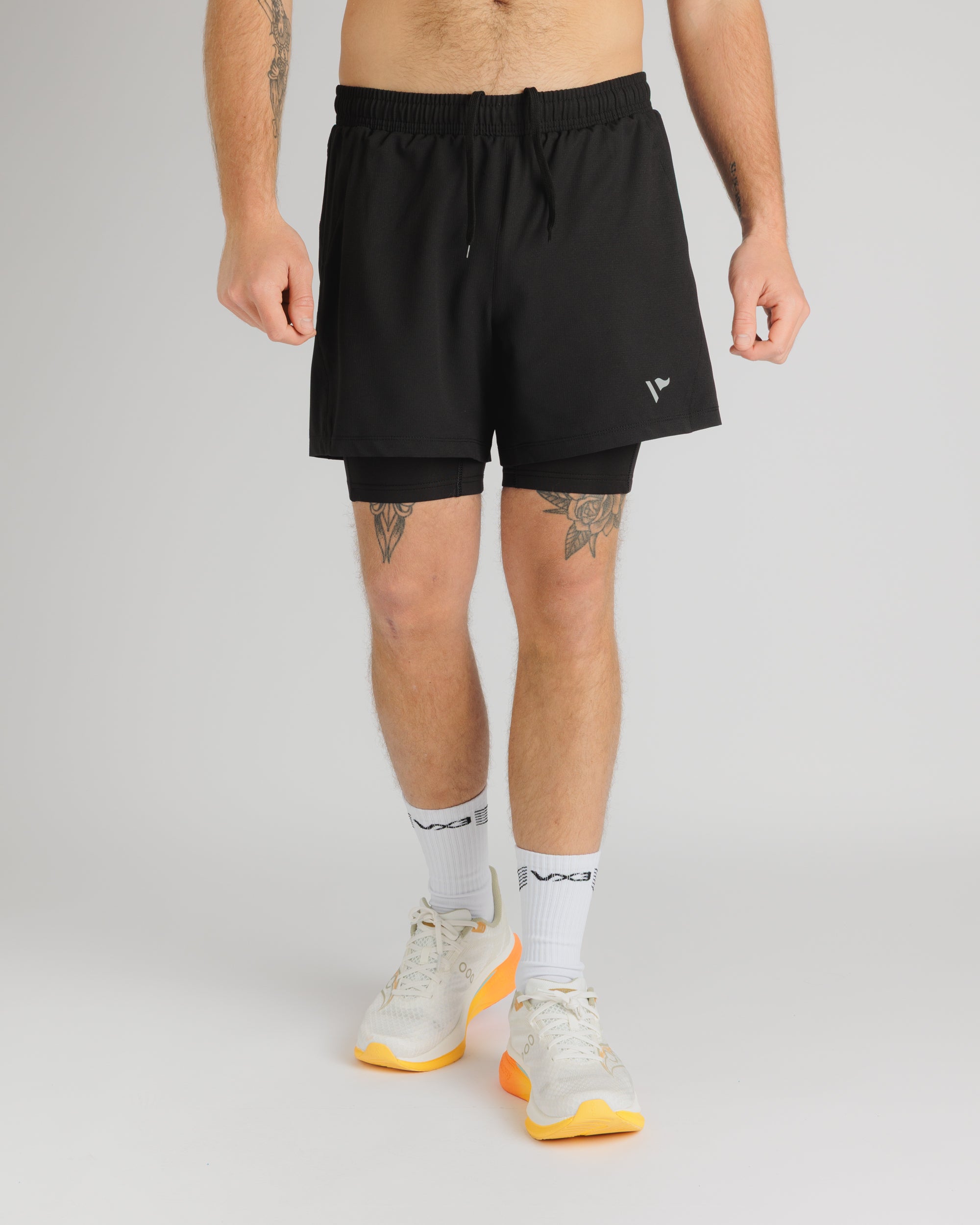 2-in-1 Short - Black