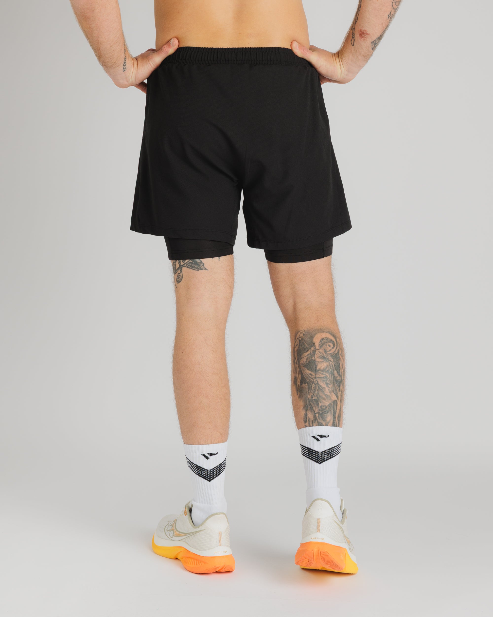 2-in-1 Short - Black