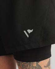 2-in-1 Short - Black