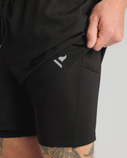 2-in-1 Short - Black
