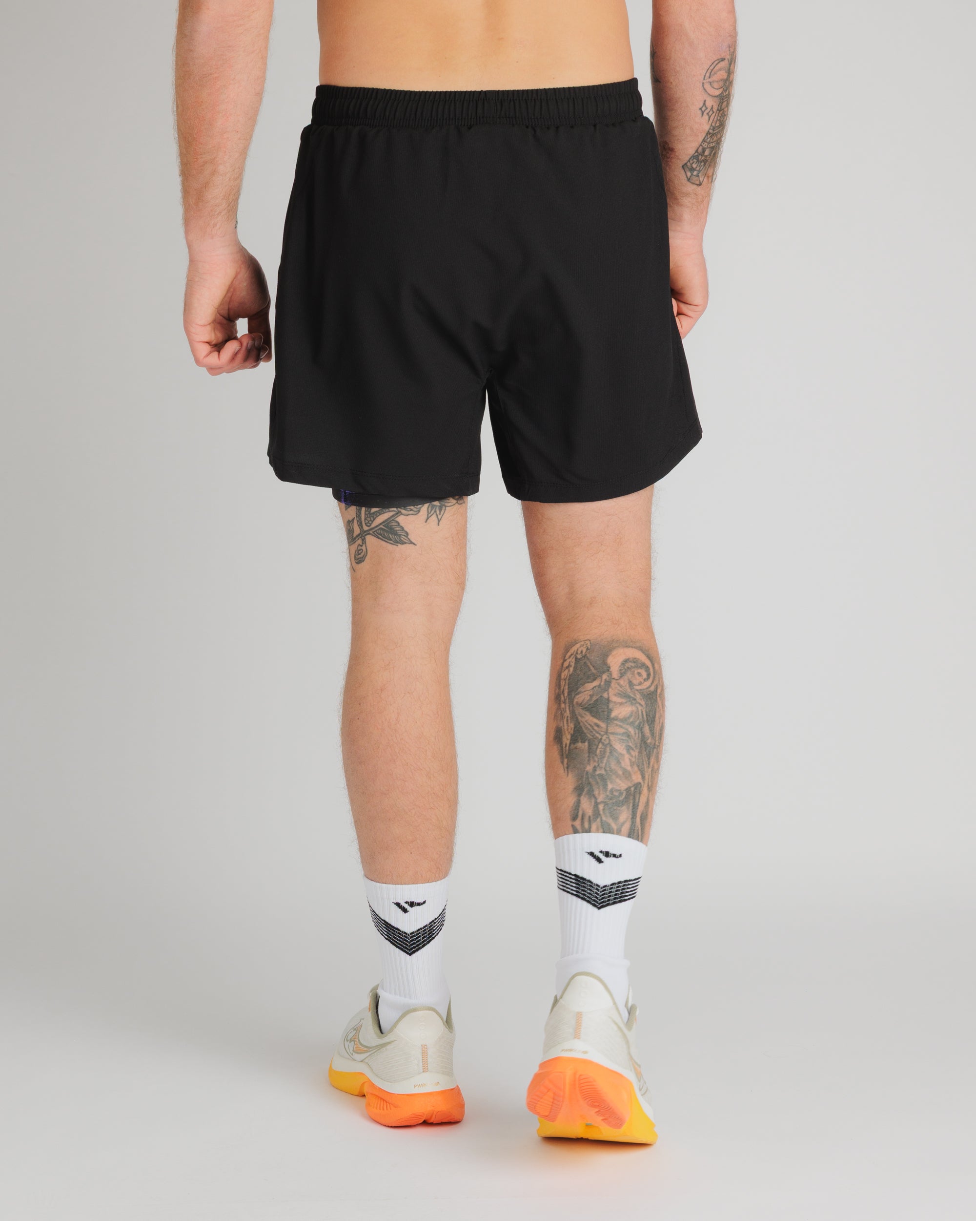 Alta Via 2-in-1 Short - Black/Multi