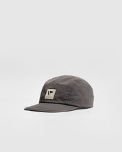 Linear 5 Panel Run Cap - Black
