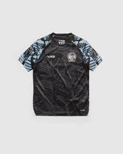 Exeter Chiefs 26/27 Vertex Training Tee Youth Black/Light Blue/White