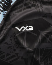 Exeter Chiefs 26/27 Vertex Training Tee Youth Black/Light Blue/White