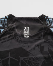 Exeter Chiefs 26/27 Vertex Training Tee Youth Black/Light Blue/White