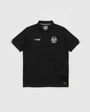Exeter Chiefs 26/27 Vertex Polo Shirt Black/Blue