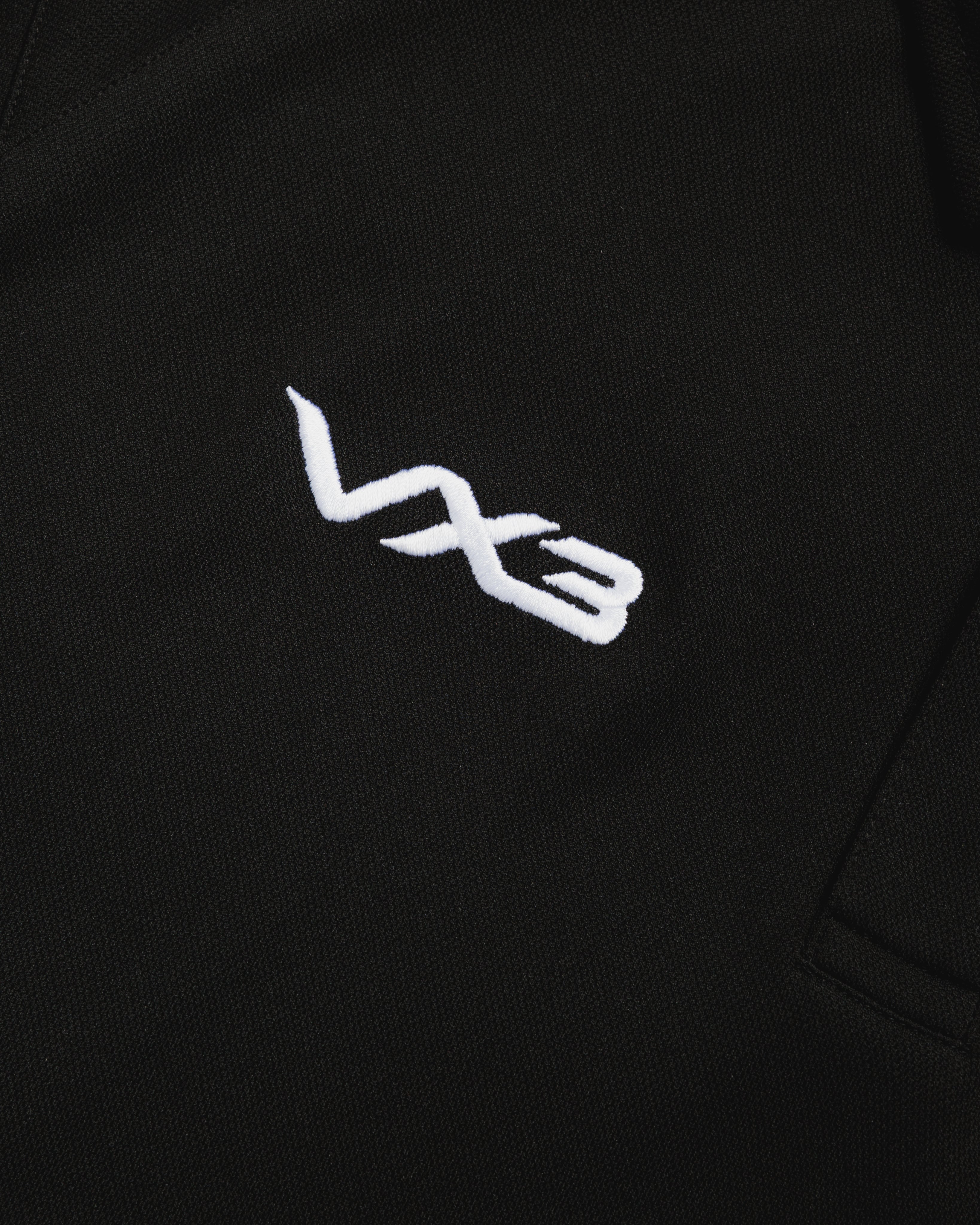 Exeter Chiefs 26/27 Vertex Polo Shirt Black/Blue