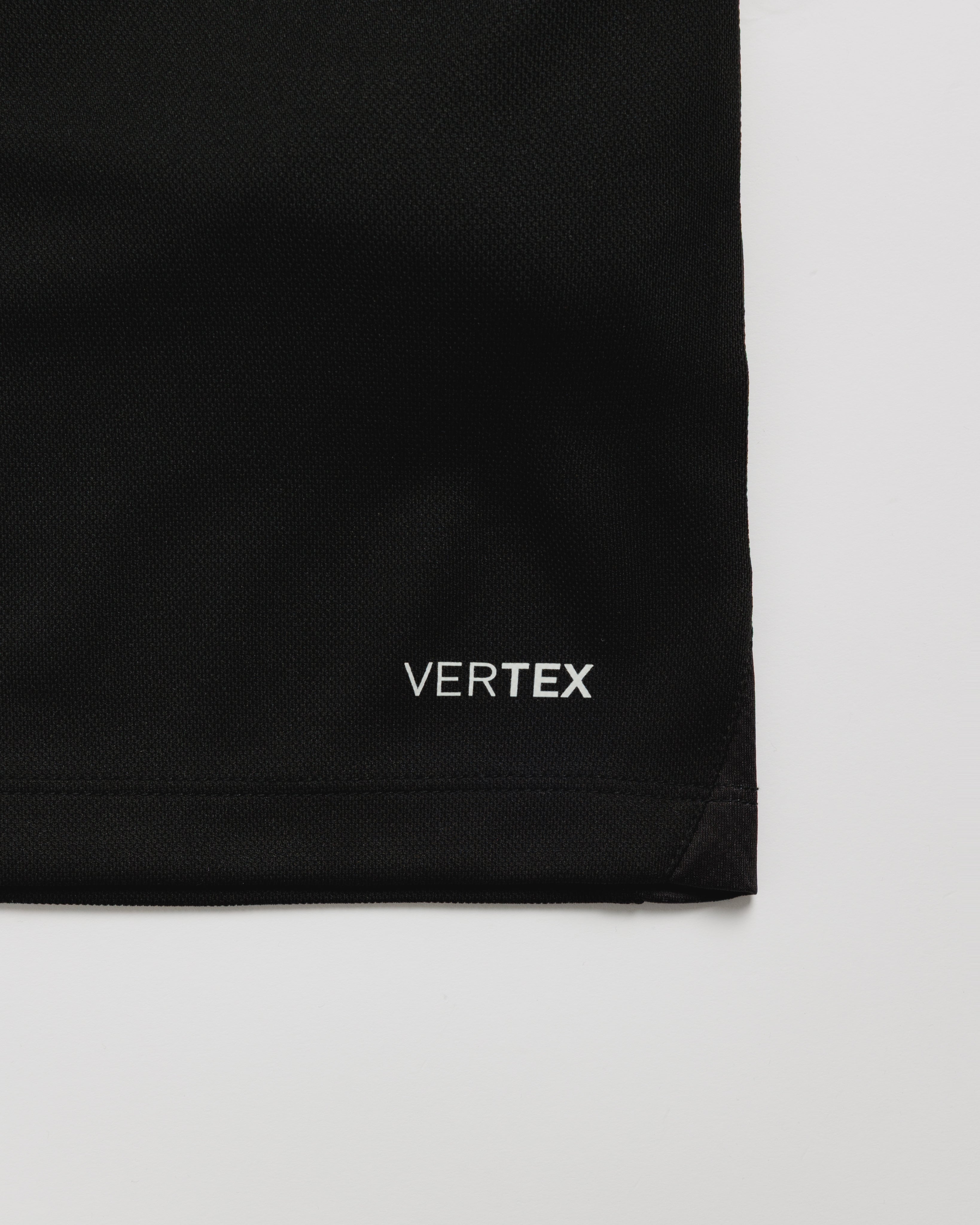 Exeter Chiefs 26/27 Vertex Polo Shirt Black/Blue