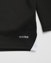 Exeter Chiefs 26/27 Vertex Half Zip Top Black/Light Blue/White
