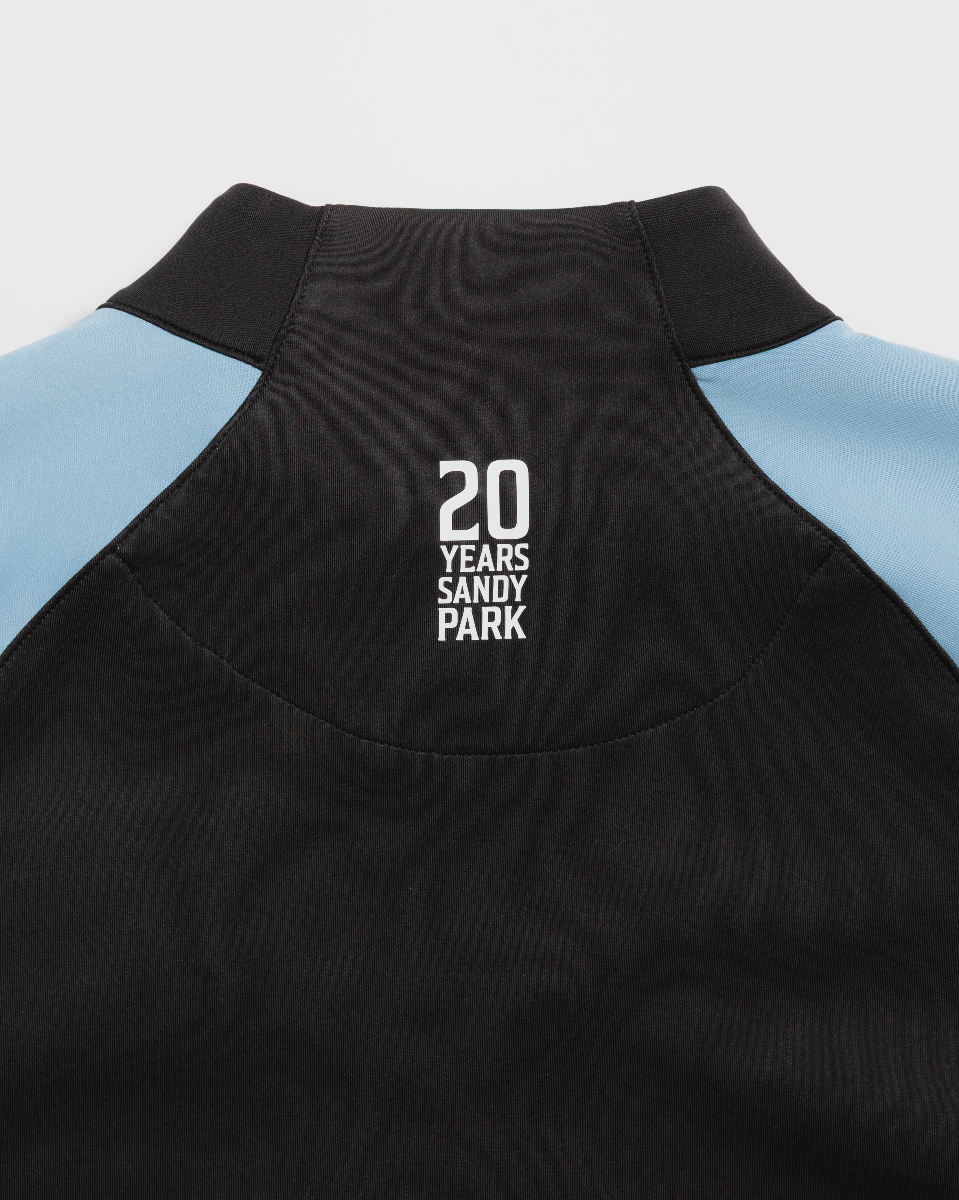 Exeter Chiefs 26/27 Vertex Half Zip Top Black/Light Blue/White