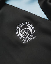 Exeter Chiefs 26/27 Vertex Training Hoodie Black/Light Blue/White
