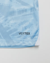 Exeter Chiefs 26/27 Vertex Training Tee Youth Light Blue/Black/White