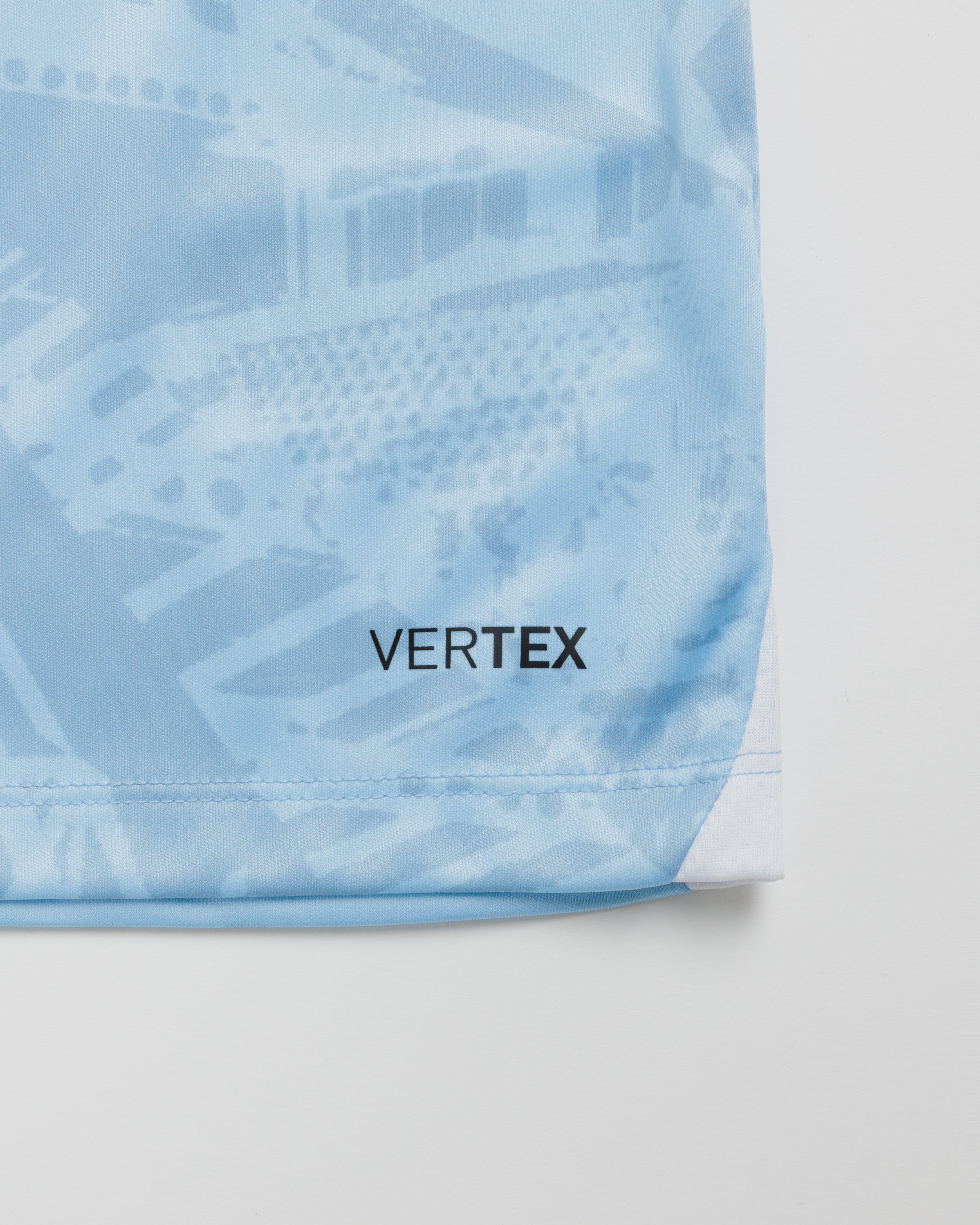 Exeter Chiefs 26/27 Vertex Training Tee Youth Light Blue/Black/White