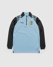 Exeter Chiefs 26/27 Vertex Half Zip Top Light Blue/Black/White