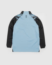 Exeter Chiefs 26/27 Vertex Half Zip Top Light Blue/Black/White