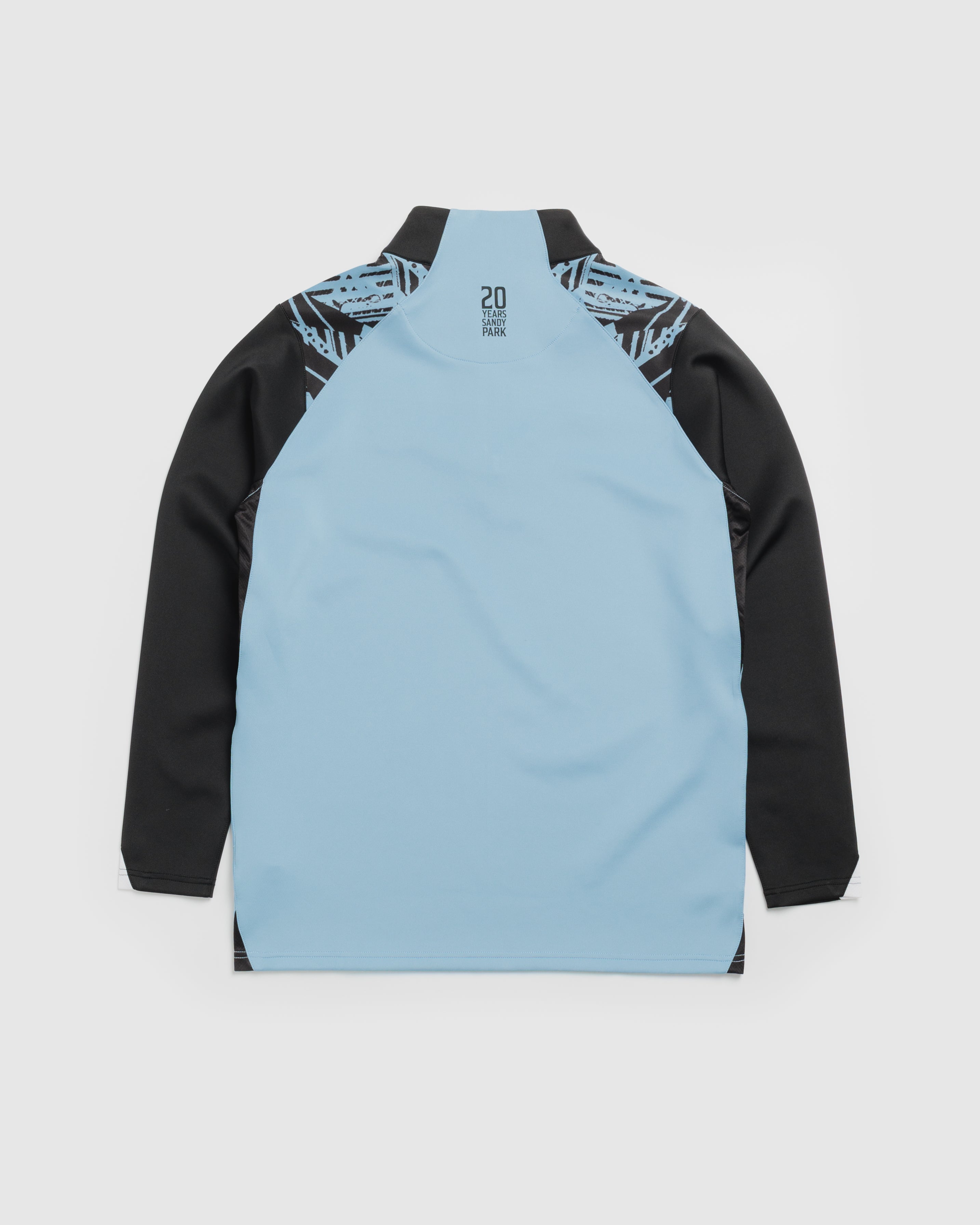 Exeter Chiefs 26/27 Vertex Half Zip Top Light Blue/Black/White