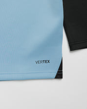 Exeter Chiefs 26/27 Vertex Half Zip Top Light Blue/Black/White