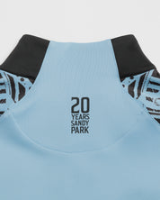 Exeter Chiefs 26/27 Vertex Half Zip Top Light Blue/Black/White