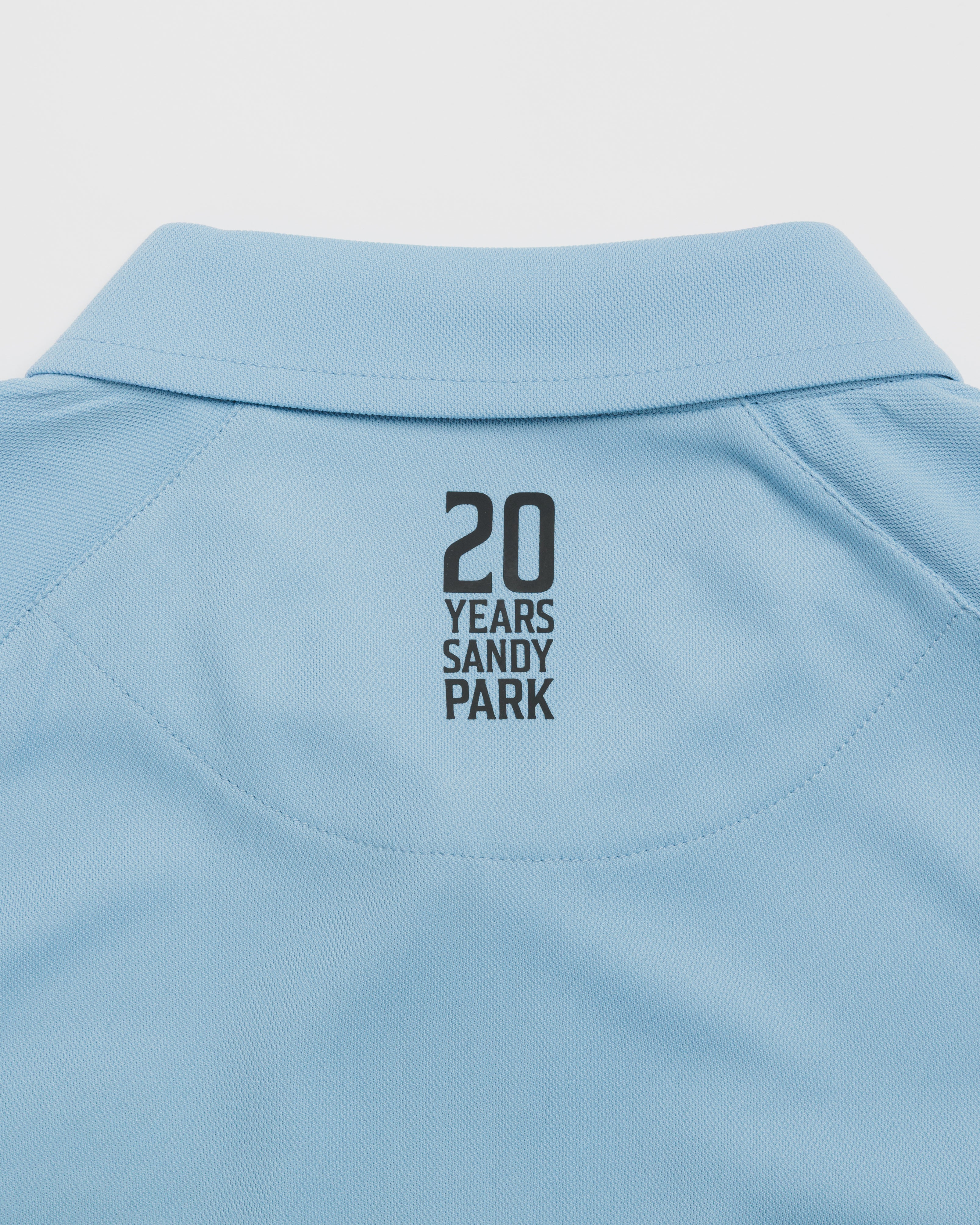 Exeter Chiefs 26/27 Vertex Polo Shirt Light Blue/Black/White