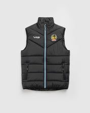 Exeter Chiefs 26/27 Ventus Gilet Black/Light Blue