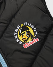 Exeter Chiefs 26/27 Ventus Gilet Black/Light Blue