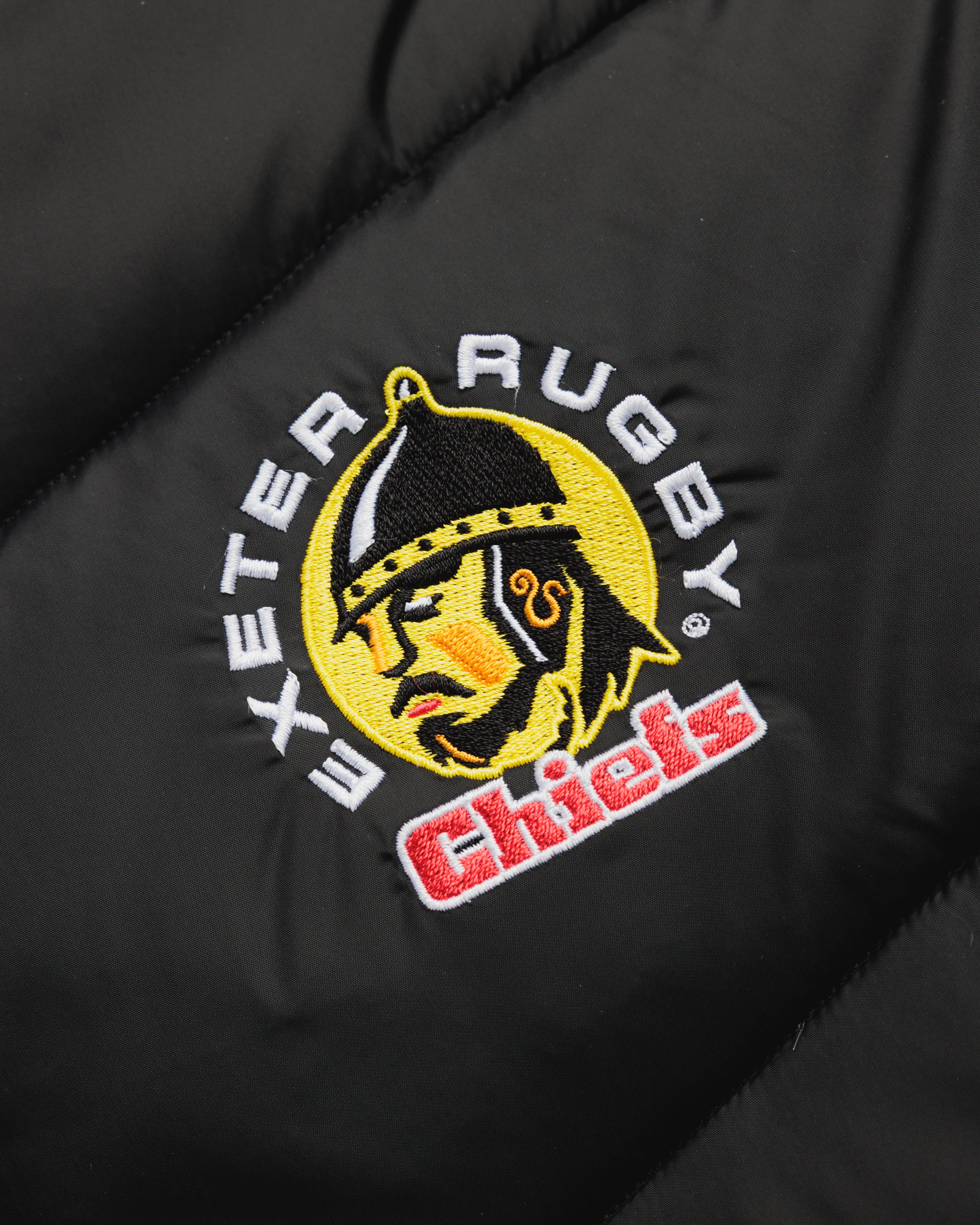 Exeter Chiefs 26/27 Lorica Jacket Black/Light Blue