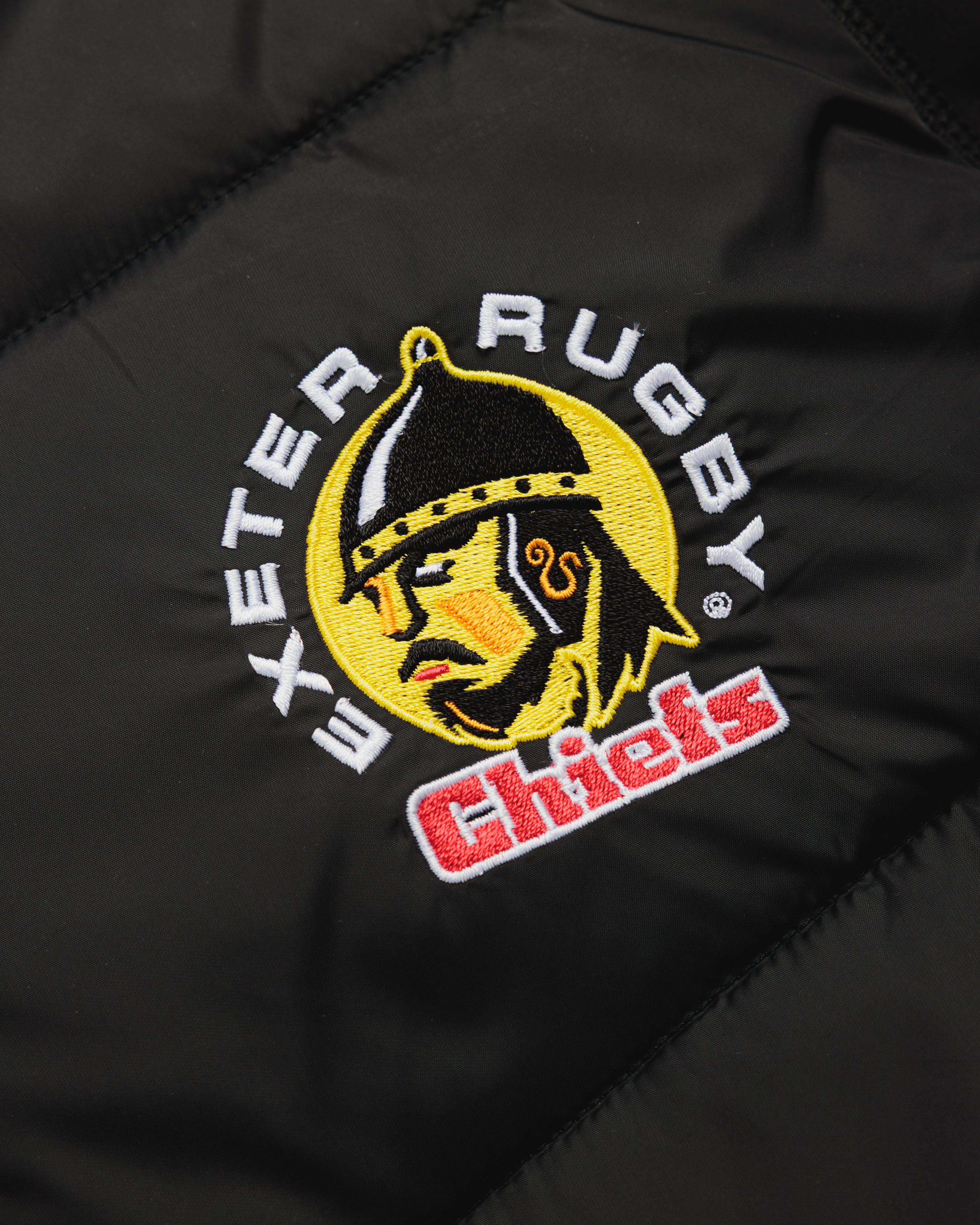 Exeter Chiefs 26/27 Tempest Hybrid Jacket Black/Light Blue