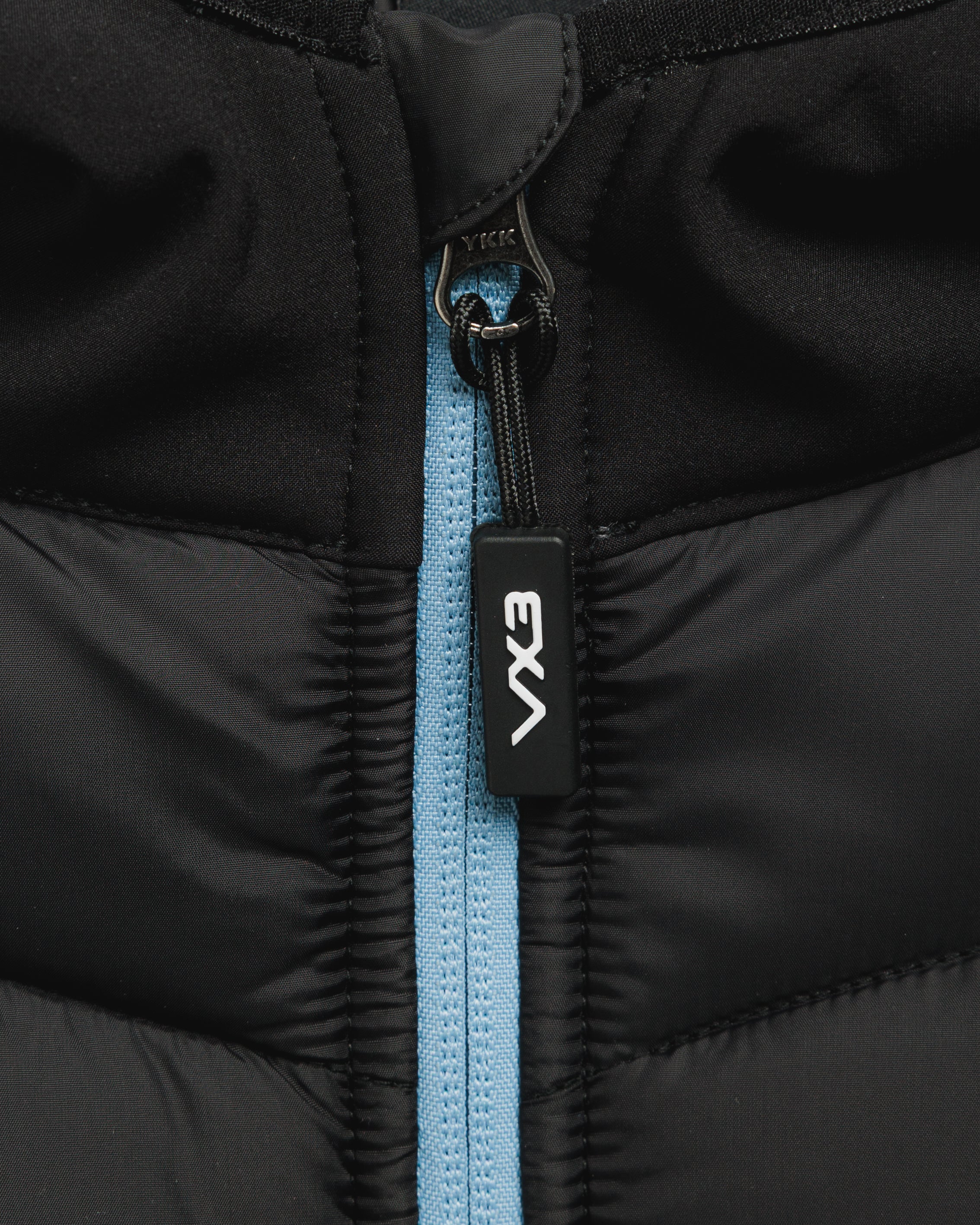 Exeter Chiefs 26/27 Tempest Hybrid Jacket Black/Light Blue