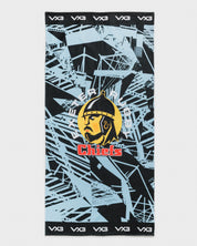 Exeter Chiefs 26/27 Towel Black/Light Blue/White