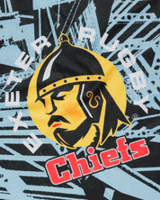 Exeter Chiefs 26/27 Towel Black/Light Blue/White