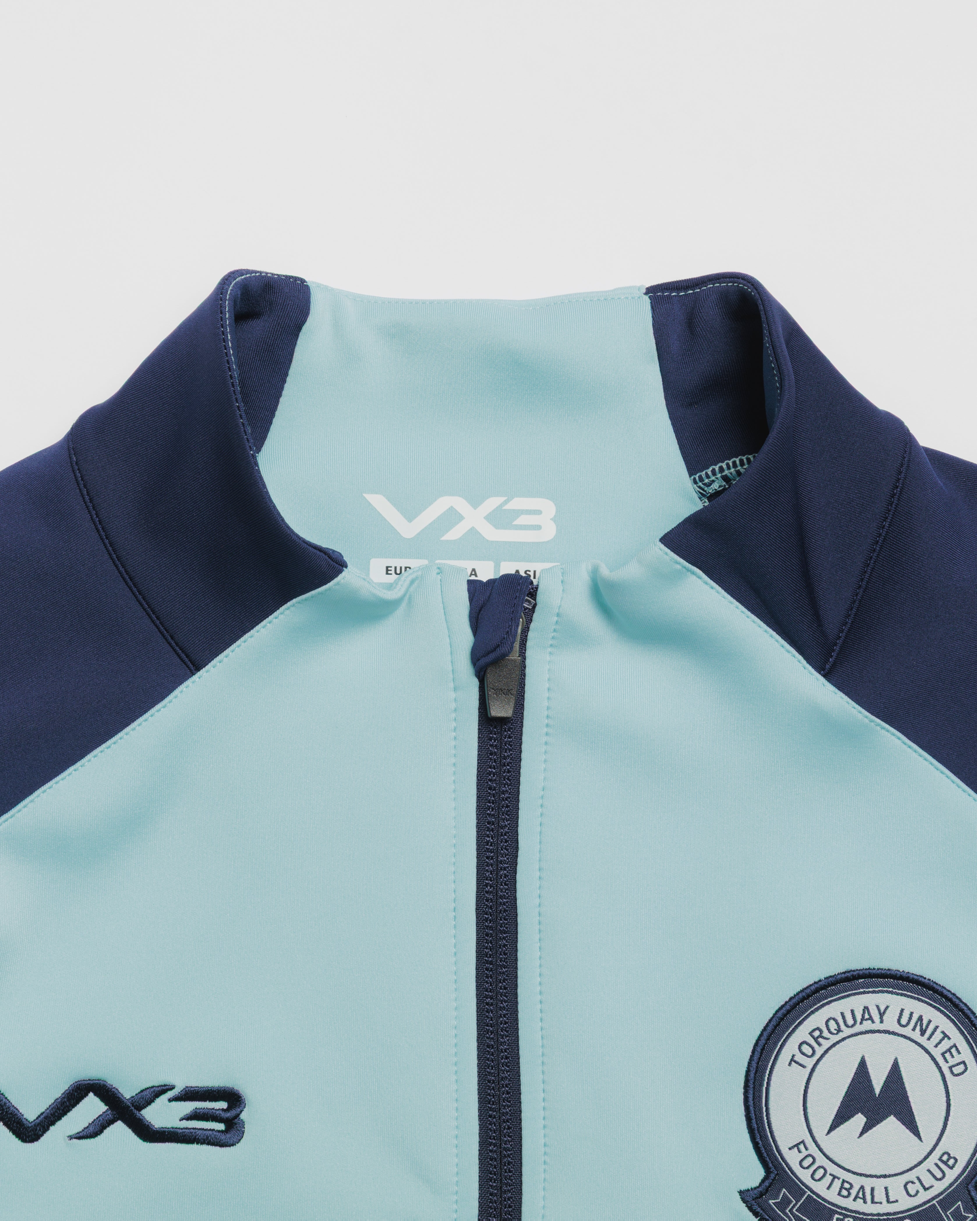 Torquay United FC 26/27 Vertex Half Zip Top Clearwater/Navy