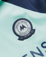 Torquay United FC 26/27 Vertex Training Hoodie Youth Clearwater/Navy
