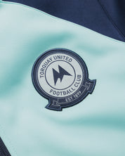 Torquay United FC 26/27 Vertex Zip Up Hoodie Clearwater/Navy