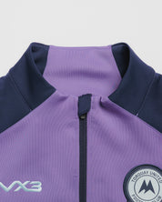 Torquay United FC 26/27 Vertex Half Zip Top Dusted Peri/Navy/Clearwater